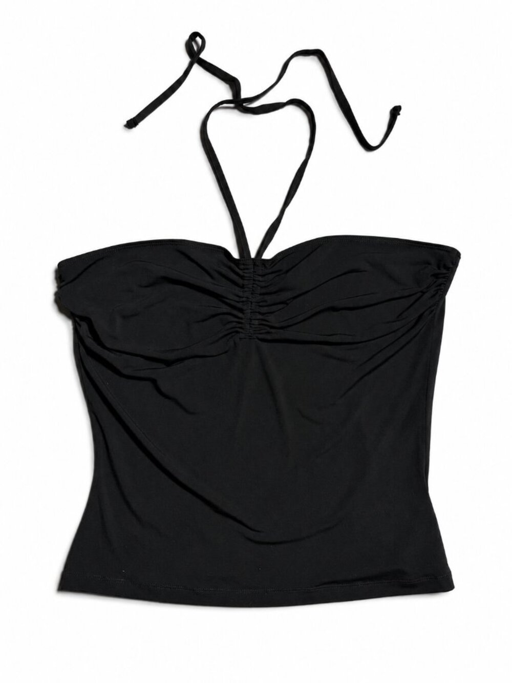 Attention Women's Black Halter Neck Cami Top Size Extra Large (XL)
